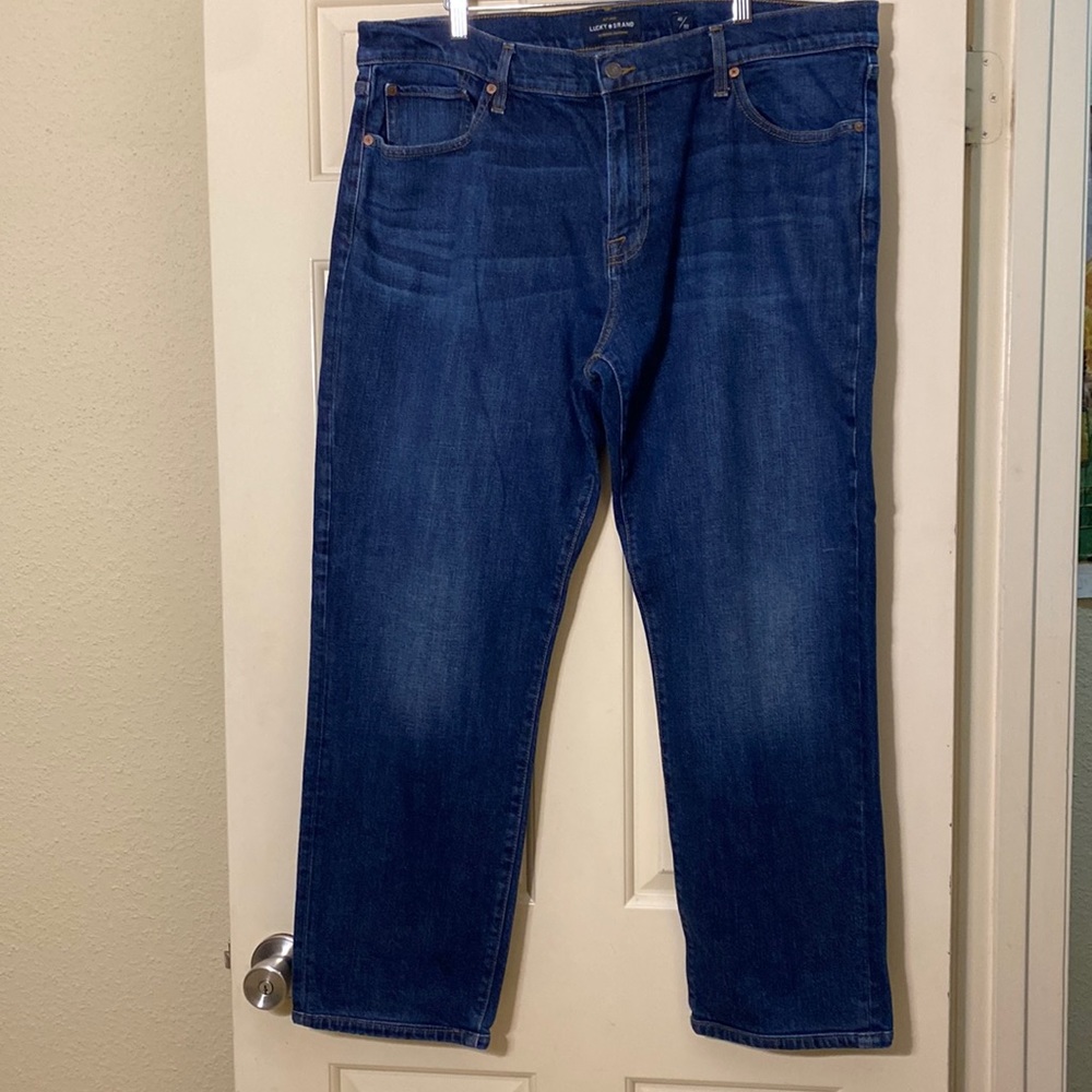 Lucky Brand 221 straight‎ jeans 40/28 men’s